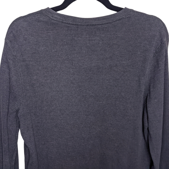 Urban Pipeline Ribbed Knit Long Sleeve Shirt Size L 👕✨ - Picture 6 of 7